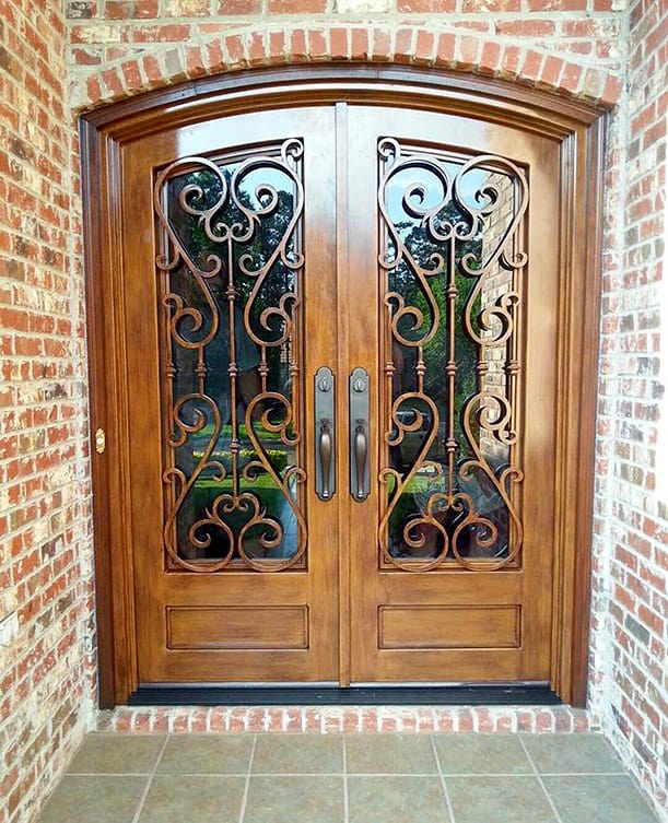 Mississippi Iron Works - Entryway doors