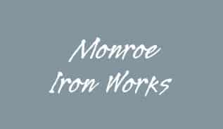 Monroe wrought iron entry doors, security doors, fences, gates and handrails